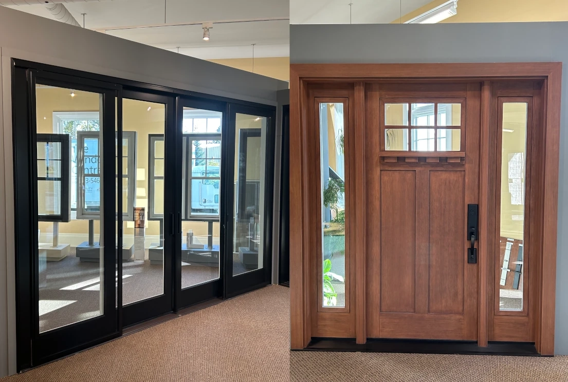 an exterior door example